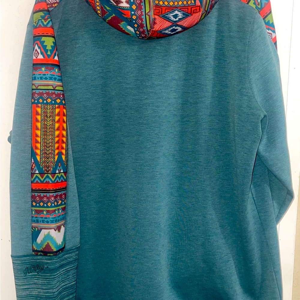 AZTEC TRIBAL DESIGN…XXL HOODIE! Extra soft & thick!